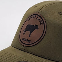 Load image into Gallery viewer, 6 Count Premium Leatherette Patch Hats, Custom Engraved