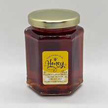 Load image into Gallery viewer, 12 oz. Glass Hexagon Jar Ohio Valley Local Pure Raw Honey