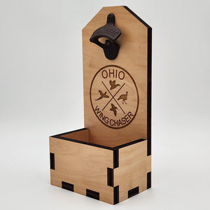 OWC Wall Mounted Bottle Opener with Cap Catcher