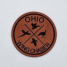 Load image into Gallery viewer, Ohio Wing Chaser Genuine Top Grain Leather Patch Hat