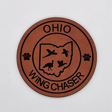 Load image into Gallery viewer, Ohio Wing Chaser Genuine Top Grain Leather Patch Hat