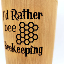 Load image into Gallery viewer, 20oz. Leatherette Tumbler Engraved