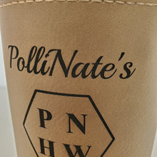 Load image into Gallery viewer, 20oz. Leatherette Tumbler Engraved