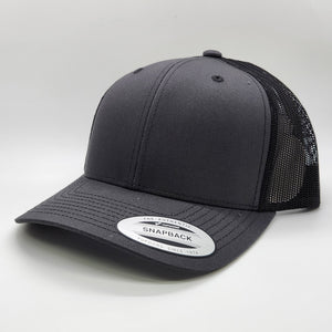 Premium Leatherette Patch Hats, Custom Engraved, R112 or YP