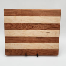 Load image into Gallery viewer, 16"x13.5"x1" Maple and Cherry Charcuterie Board