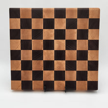 Load image into Gallery viewer, 14"x14"x1.75" End Grain Maple & Walnut