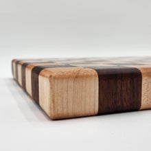 Load image into Gallery viewer, 14"x14"x1.75" End Grain Maple & Walnut