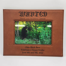 Load image into Gallery viewer, 4x6 Leatherette Picture Frame Engraved