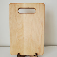 Load image into Gallery viewer, 9x6 Engraved Handwritten Recipe/Artwork Maple Cutting Board