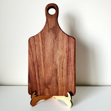 Load image into Gallery viewer, 13.5x7 Engraved Handwritten Recipe/Artwork Walnut Cutting Board