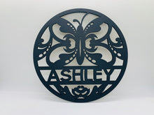 Load image into Gallery viewer, Large Personalized Round Wood Signs (Many Designs!)