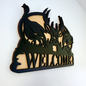 Personalized Outdoor Life Deer Sign