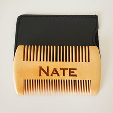 Load image into Gallery viewer, Personalized Beard Comb