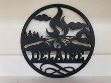 Load image into Gallery viewer, Large Personalized Round Wood Signs (Many Designs!)