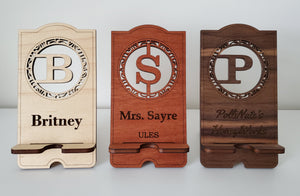 Personalized Cell Phone Holder