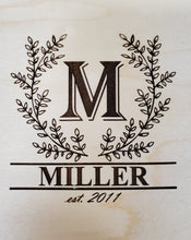 Load image into Gallery viewer, 9"x11.5" Personalized Walnut Cutting Board