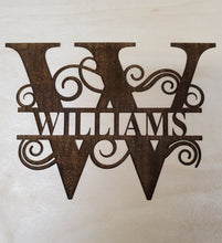 Load image into Gallery viewer, 9"x11.5" Personalized Walnut Cutting Board