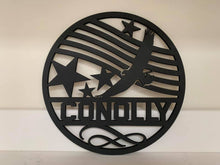 Load image into Gallery viewer, Large Personalized Round Wood Signs (Many Designs!)