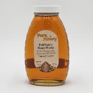 16 oz. Glass Jar Ohio Valley Local Pure Raw Honey