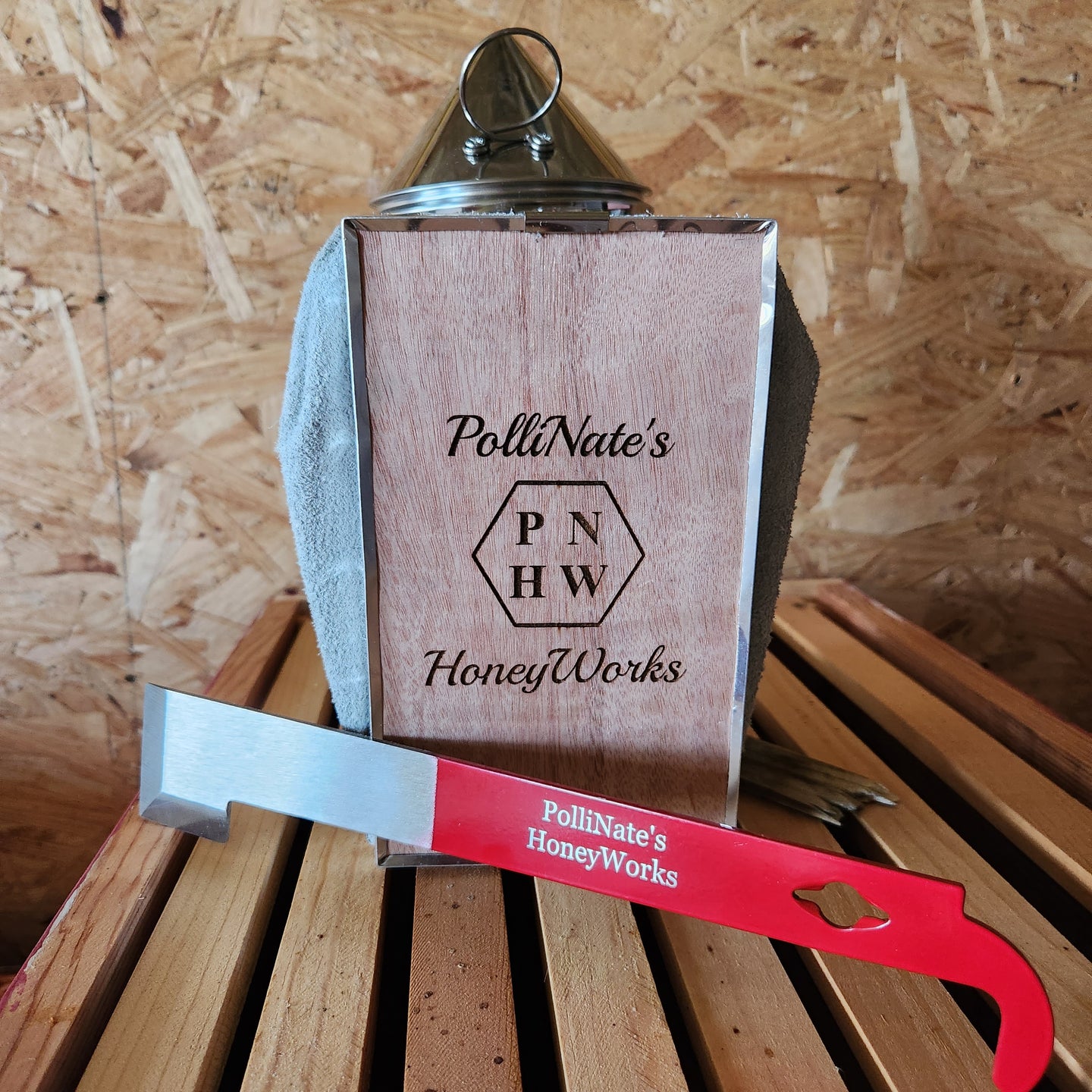 Personalized Bee Smoker and Hive Tool