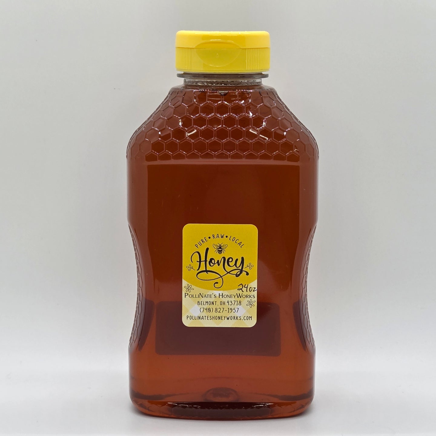24 oz. Ohio Valley Local Pure Raw Honey