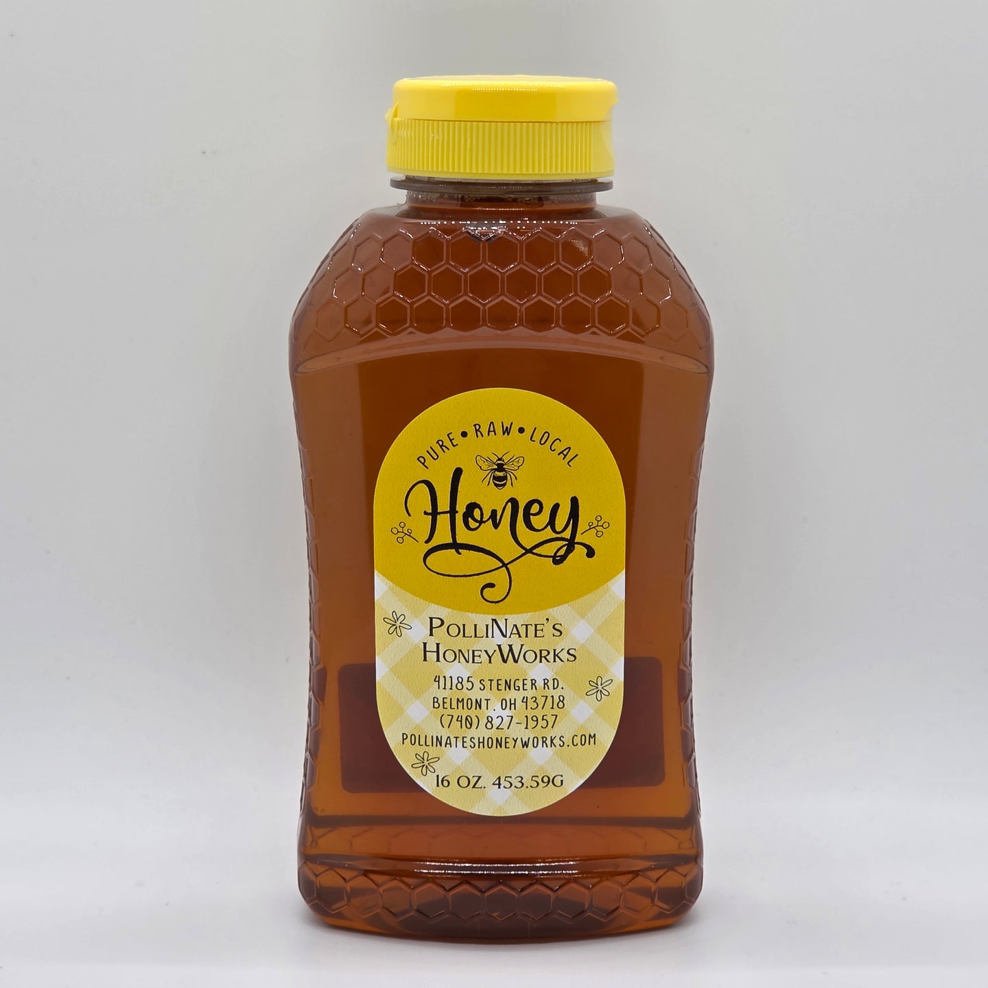 16 oz. Ohio Valley Local Pure Raw Honey