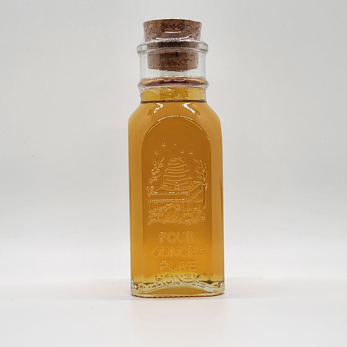 4 oz. Glass Muth Jar Ohio Valley Local Pure Raw Honey
