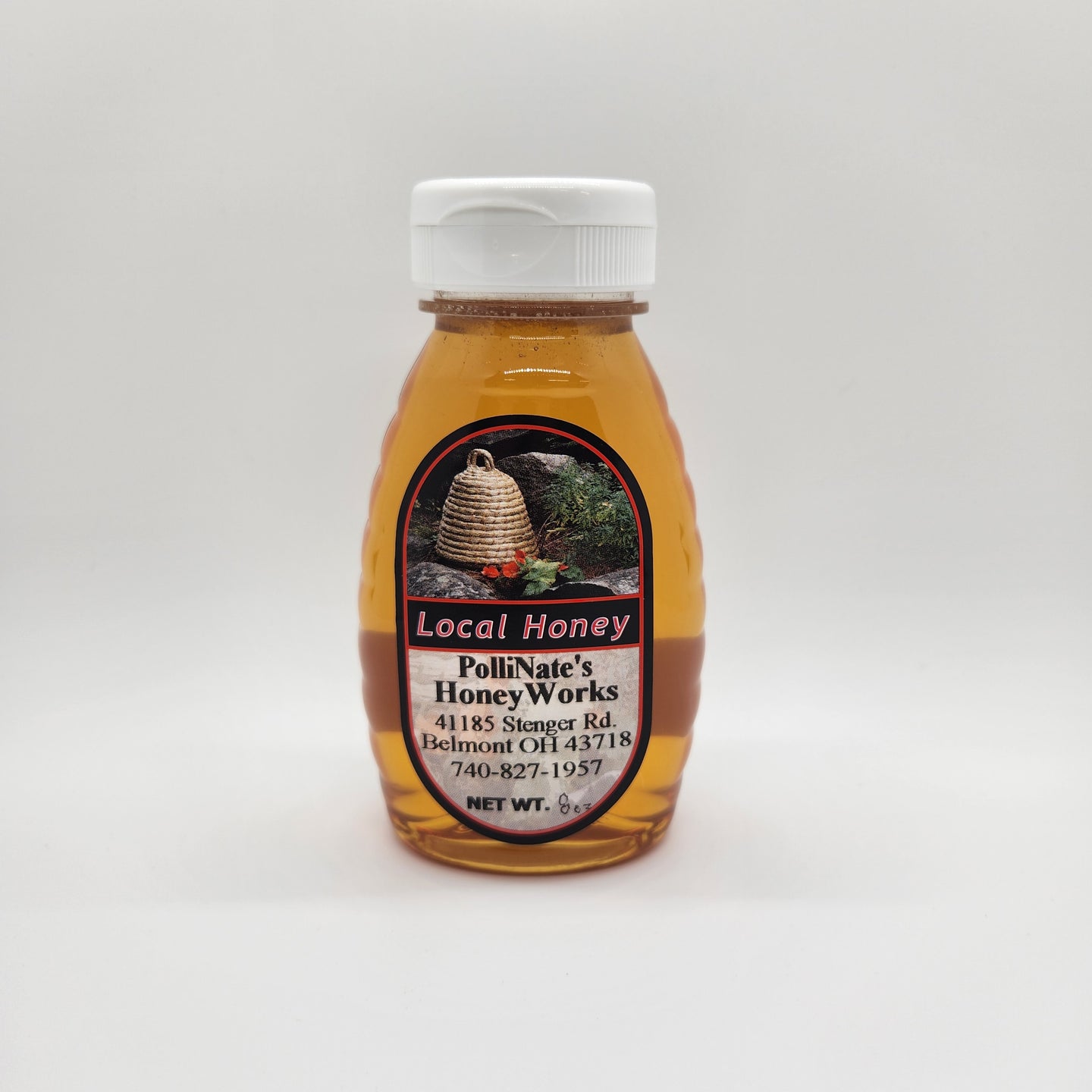 8 oz. Ohio Valley Local Pure Raw Honey