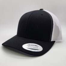 Load image into Gallery viewer, Genuine Top Grain Leather Patch Hats, Custom Engraved, R112 or YP
