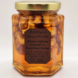 Cashews Covered In Pure Raw Honey