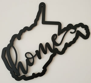 West Virginia Home Sign (choose small or large)