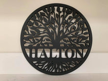 Load image into Gallery viewer, Large Personalized Round Wood Signs (Many Designs!)
